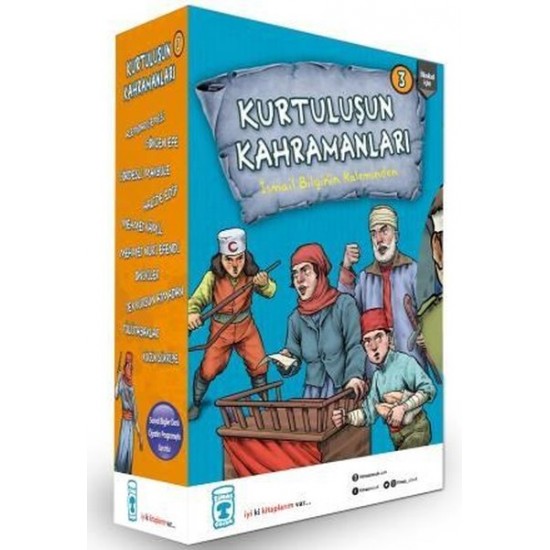 Kurtuluşun Kahramanları Seti - 10 Kitap Takım