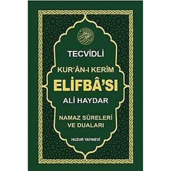 Tecvidli Kur'an-ı Kerim Elifba'sı