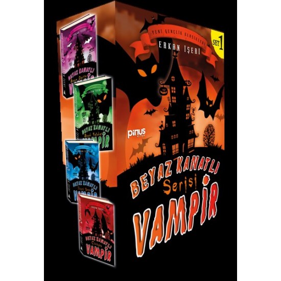 Beyaz Kanatlı Vampir Set 1-4 Kitap Takım