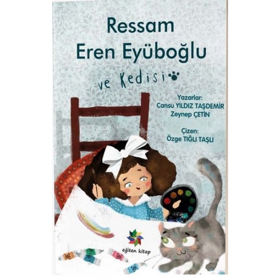 Ressam Eren Eyüboğlu ve Kedisi