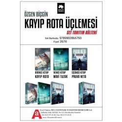 Kayıp Rota Üçlemesi Seti - 3 Kitap Takım